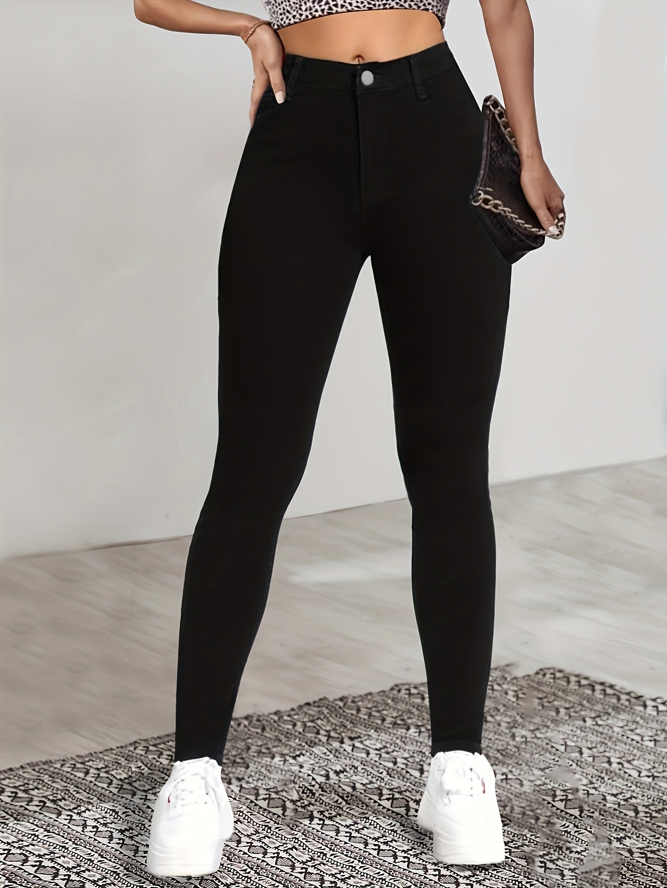 LISETTE™ | Sleek High-Waist Skinny Jeans