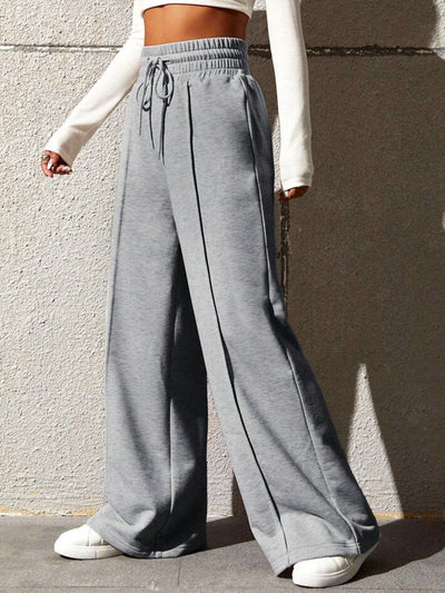 NORA™ | Casual Wide-Leg Joggers