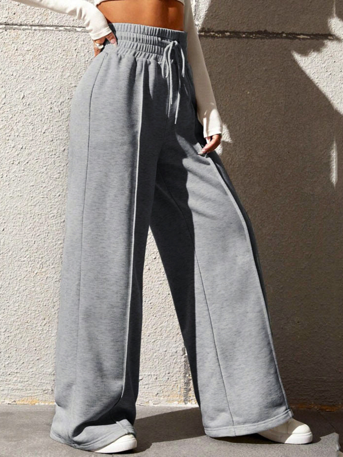 NORA™ | Casual Wide-Leg Joggers