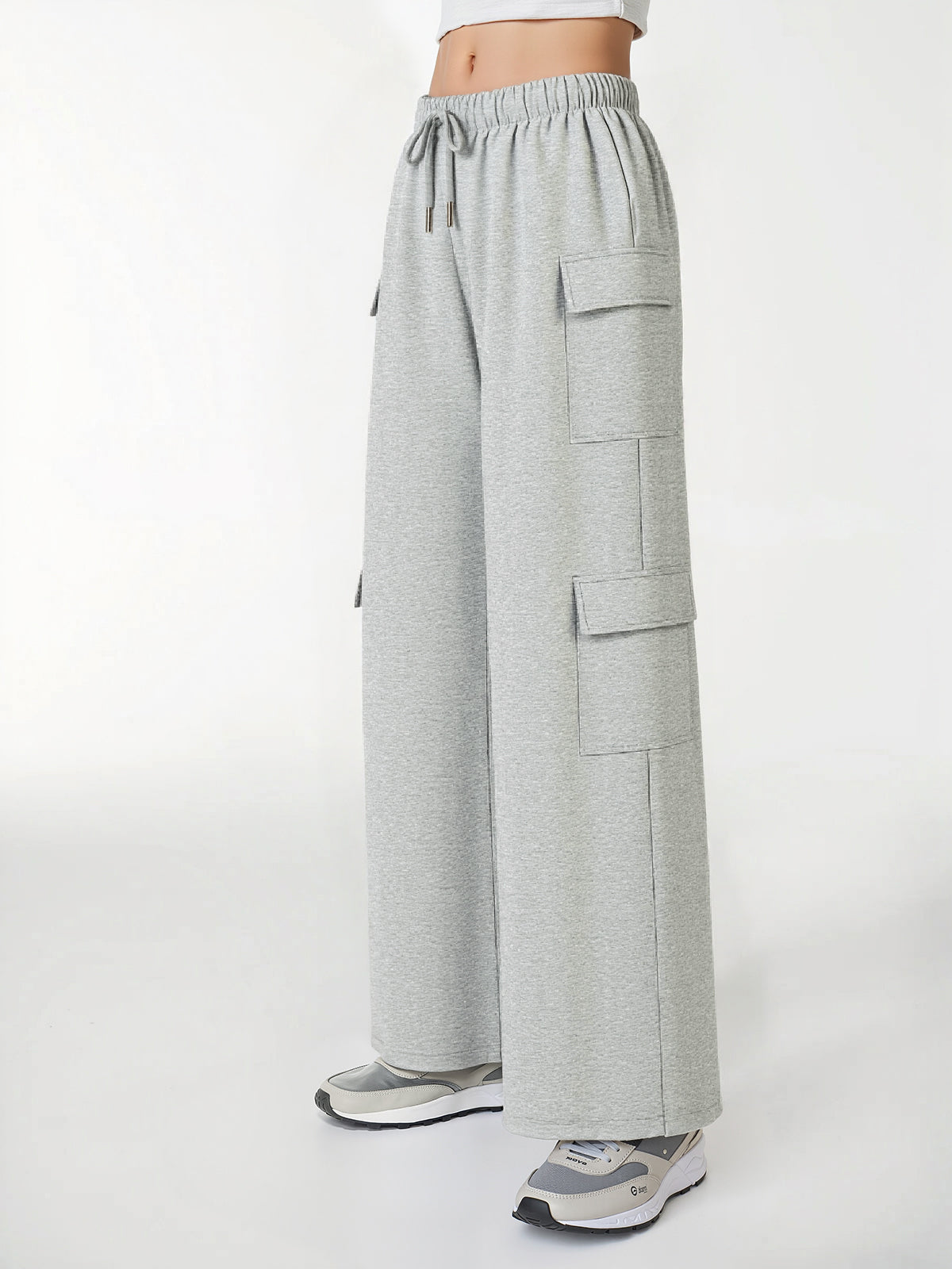 ELLA™ | Drawstring Wide-Leg Cargo Pants