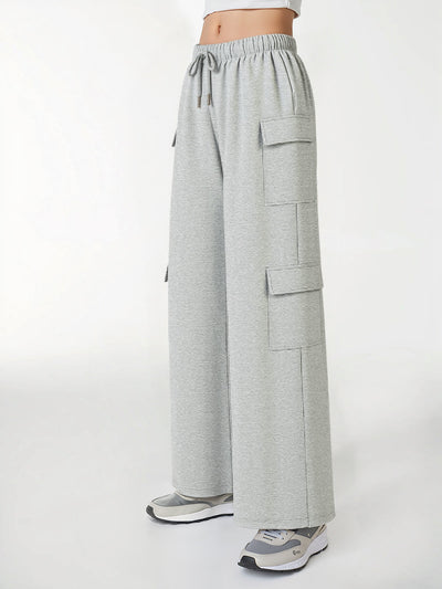 ELLA™ | Drawstring Wide-Leg Cargo Pants