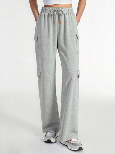 ELLA™ | Drawstring Wide-Leg Cargo Pants