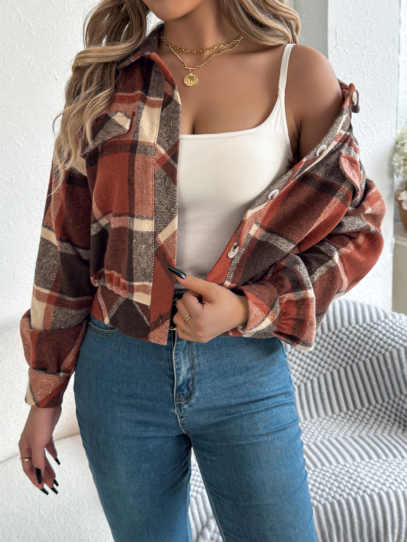 Zabel™ | Casual Plaid Jacket