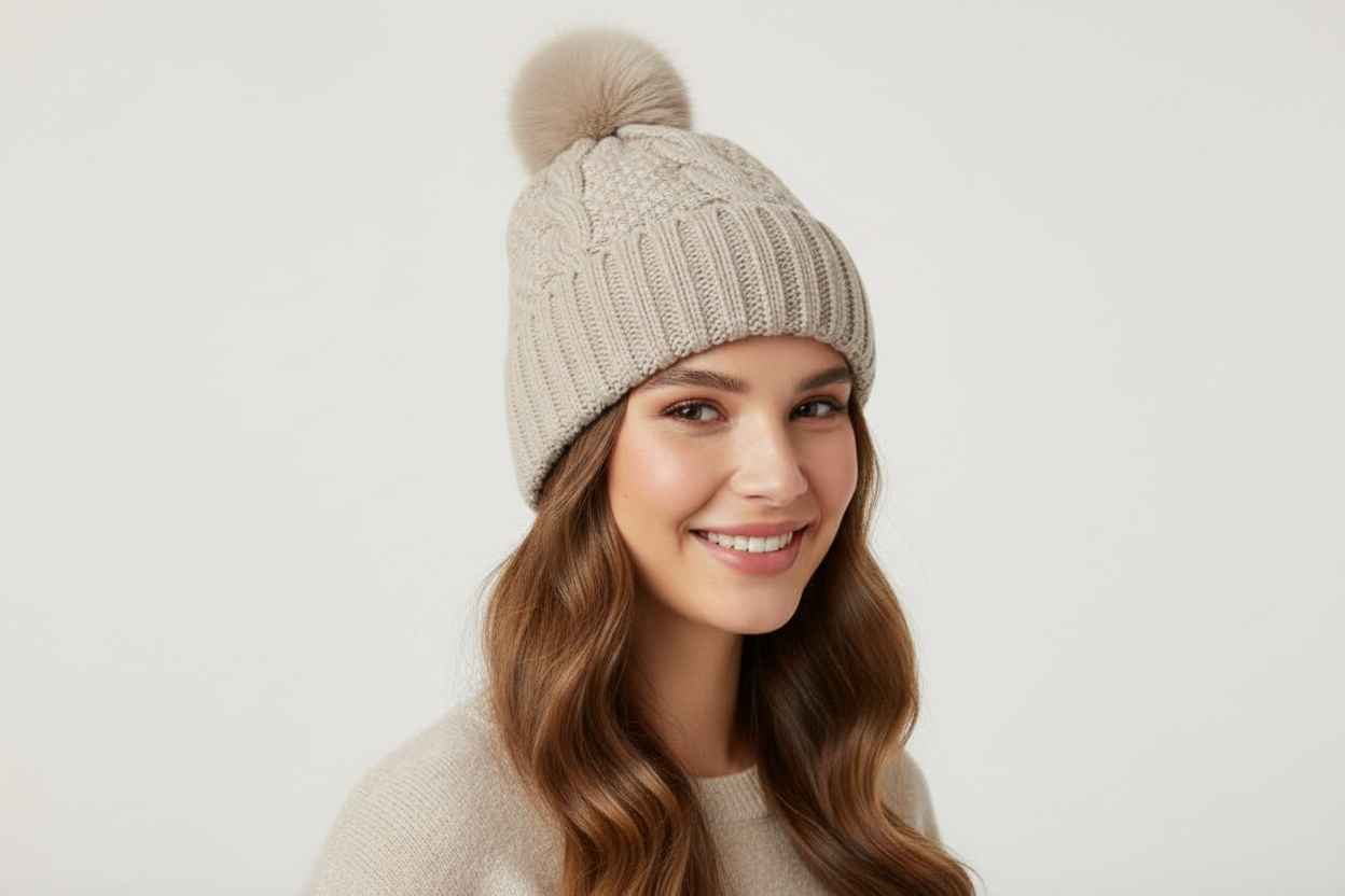 Twist Knitting Beanie