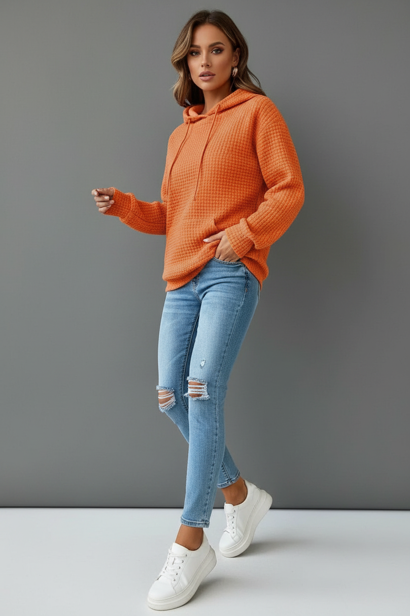 Straight-fit hoodie