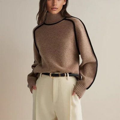 Faylin™ | Modern Turtleneck Sweater