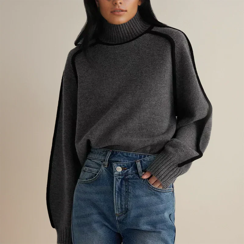 Faylin™ | Modern Turtleneck Sweater
