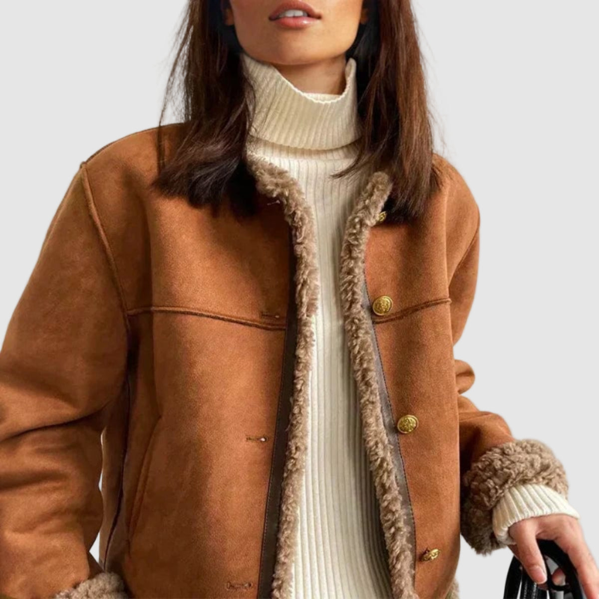 AVA™ | Faux Shearling Jacket