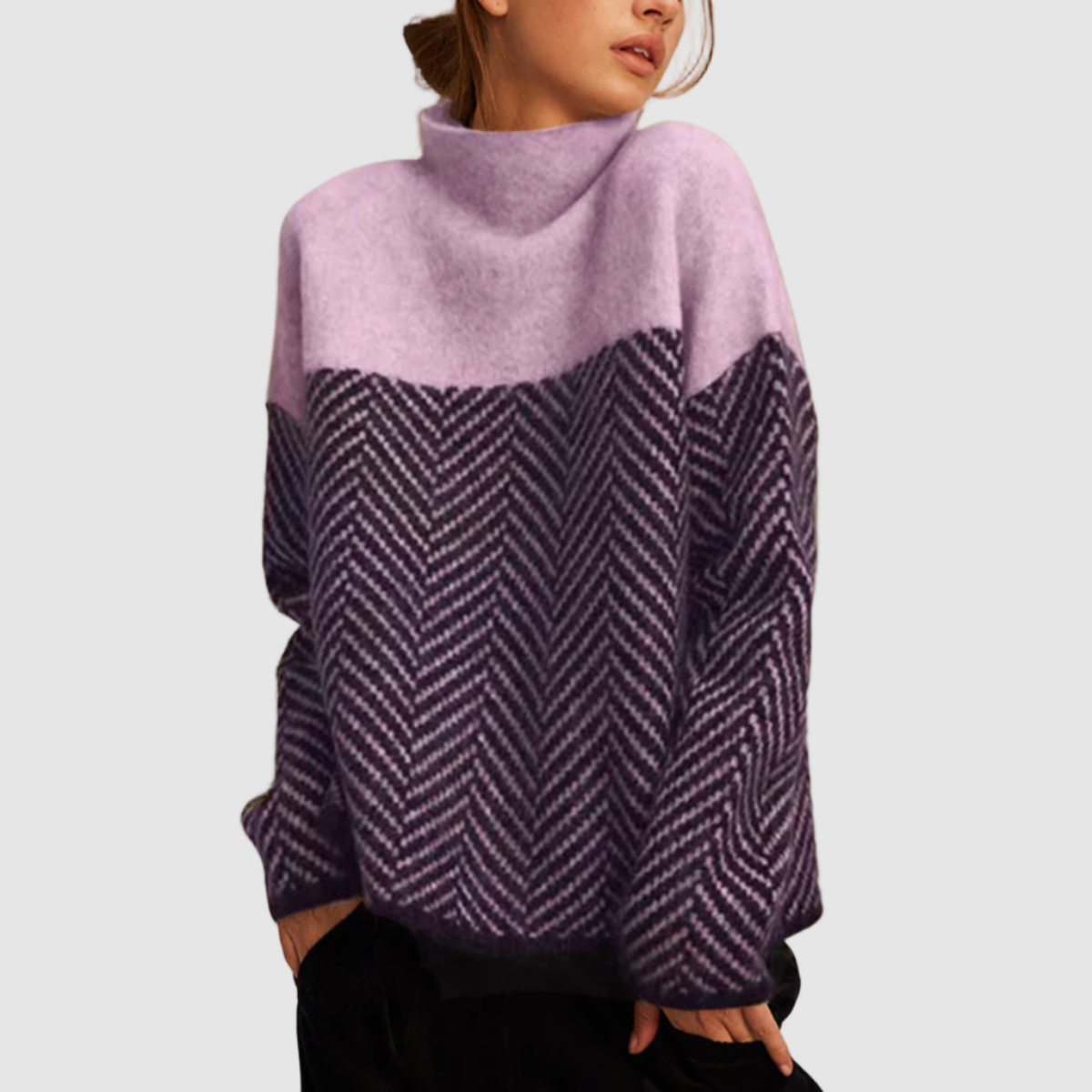 NOELLE™ | Relaxed Turtleneck Sweater
