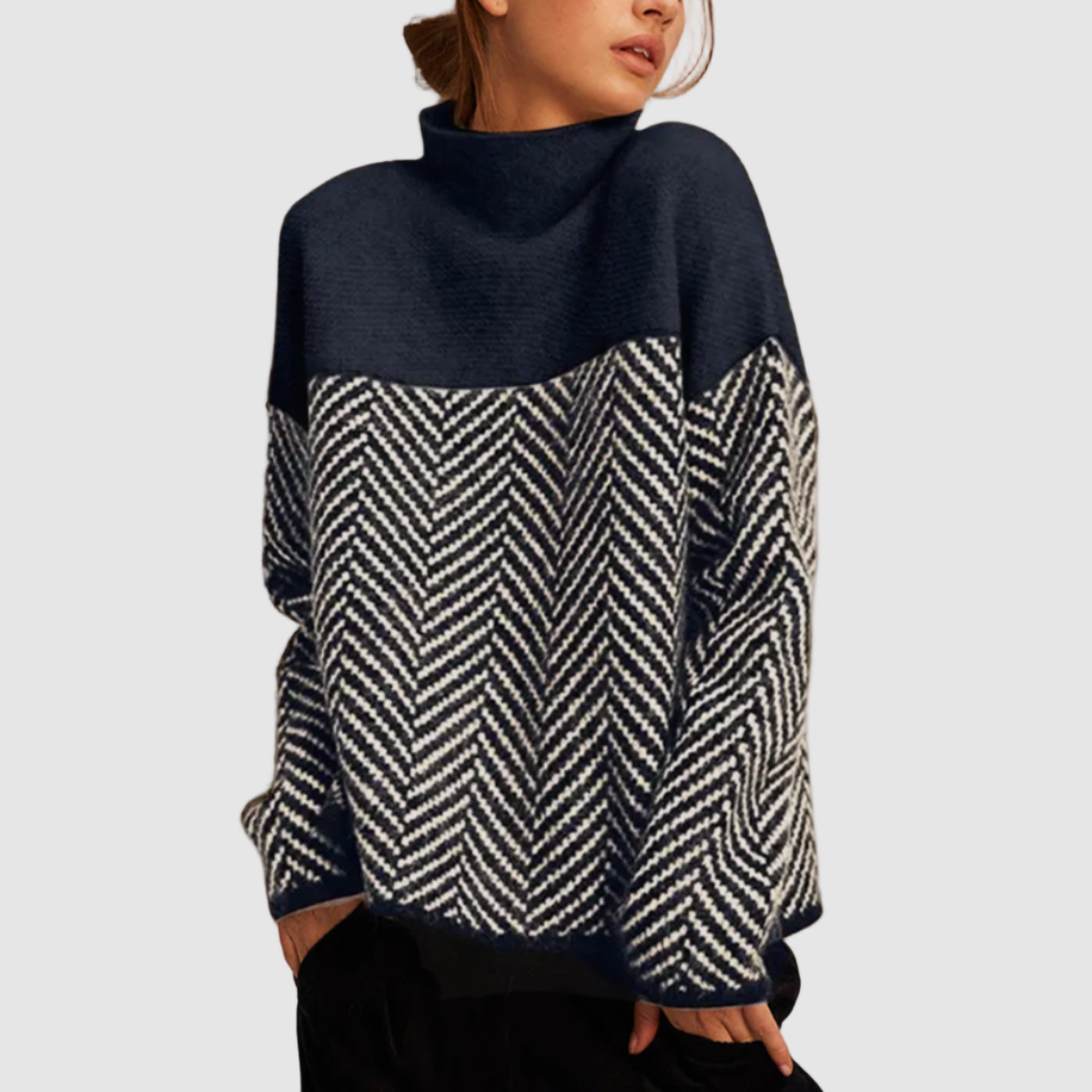 NOELLE™ | Relaxed Turtleneck Sweater