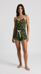 Army Green Love Heart