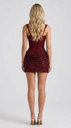 Burgundy Sparkle