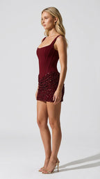 Burgundy Sparkle