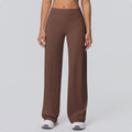 Sanded Wide-Leg Yoga Pants
