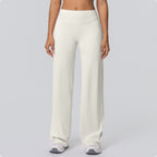 Sanded Wide-Leg Yoga Pants