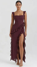 Sienna Ruffle Maxi Dress