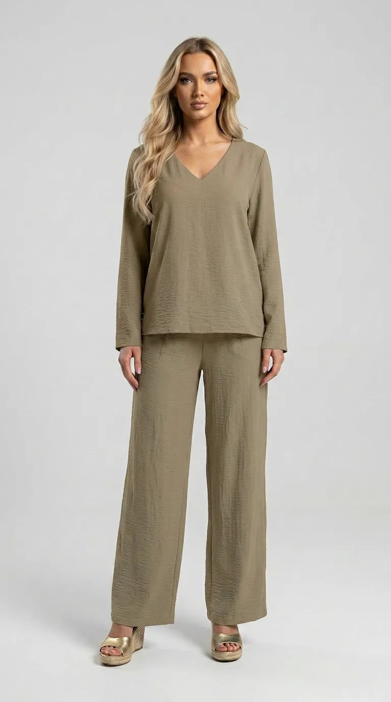 The Sloane Wide-Leg Set