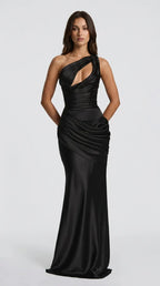 Vivienne Satin Maxi Dress
