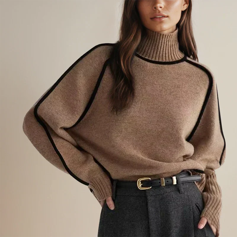 Faylin™ | Modern Turtleneck Sweater