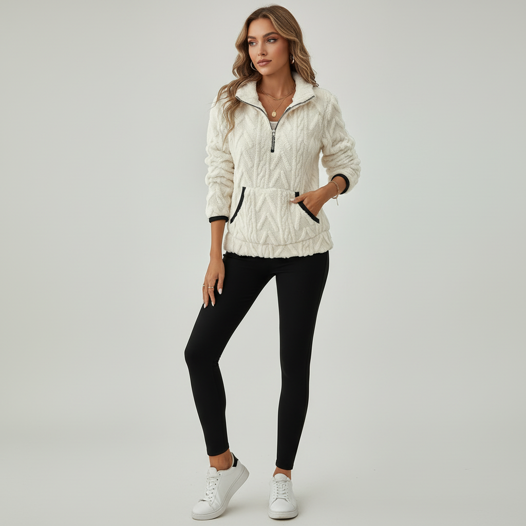 Aurora Plush Half-Zip